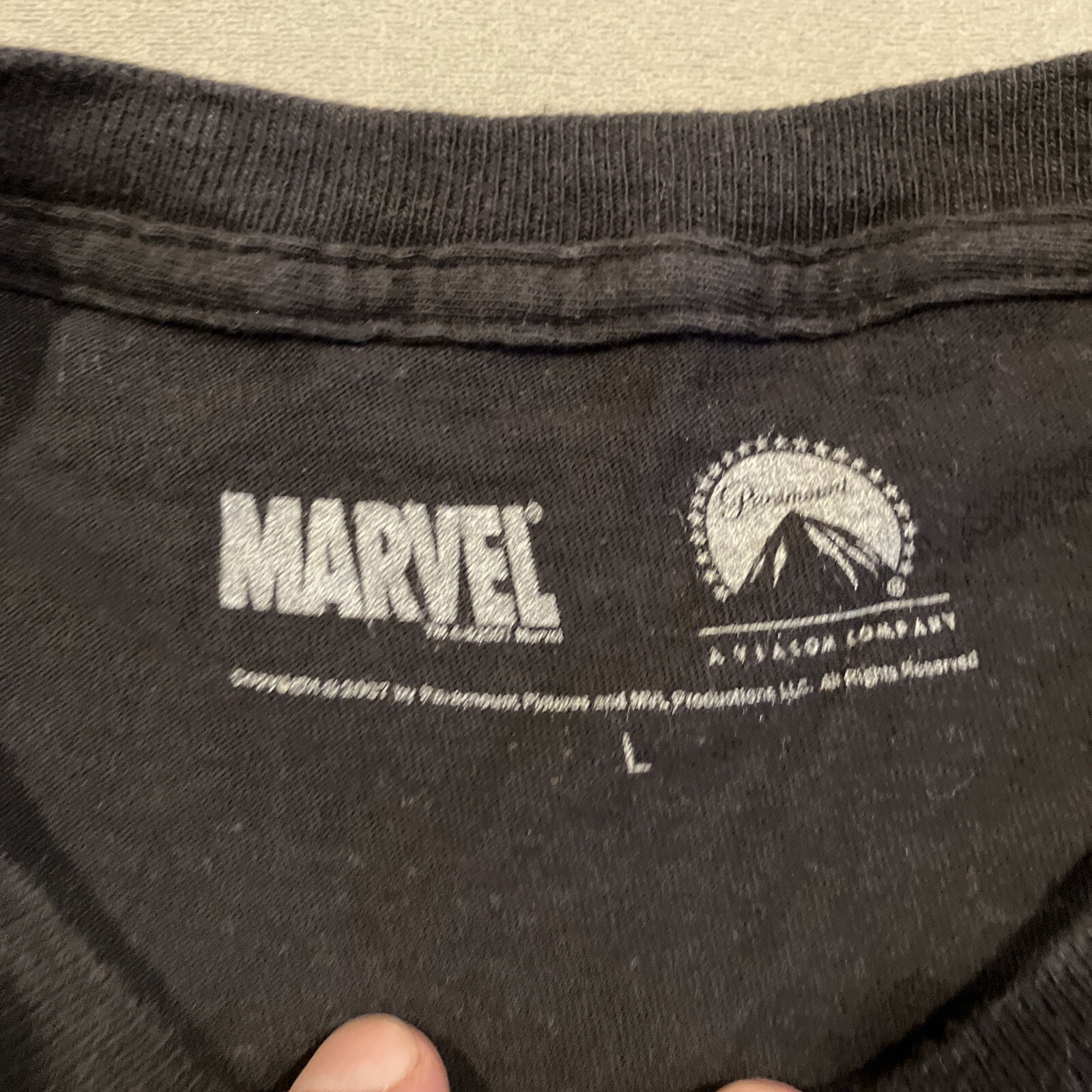 Vintage - 2007 - Iron Man - Marvel Comics - Movie Promo Graphic T Shirt - Large gallery