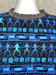 Sedan 100% Cottton Multicolored Blue Graphic T-Shirt Mens M