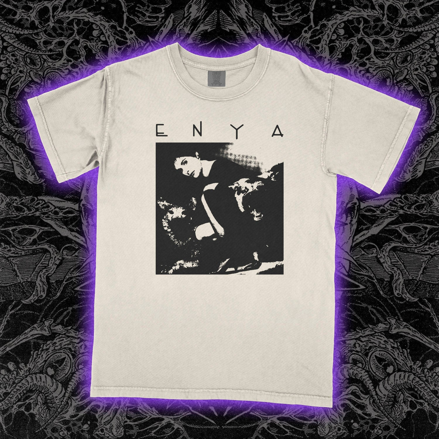 Enya T-Shirt Vintage Celtic New Age Singer Graphic Tee Orinoco Flow Unisex Soft gallery