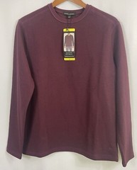 Banana Republic Textured Double Knit Long Sleeve Crew NWT