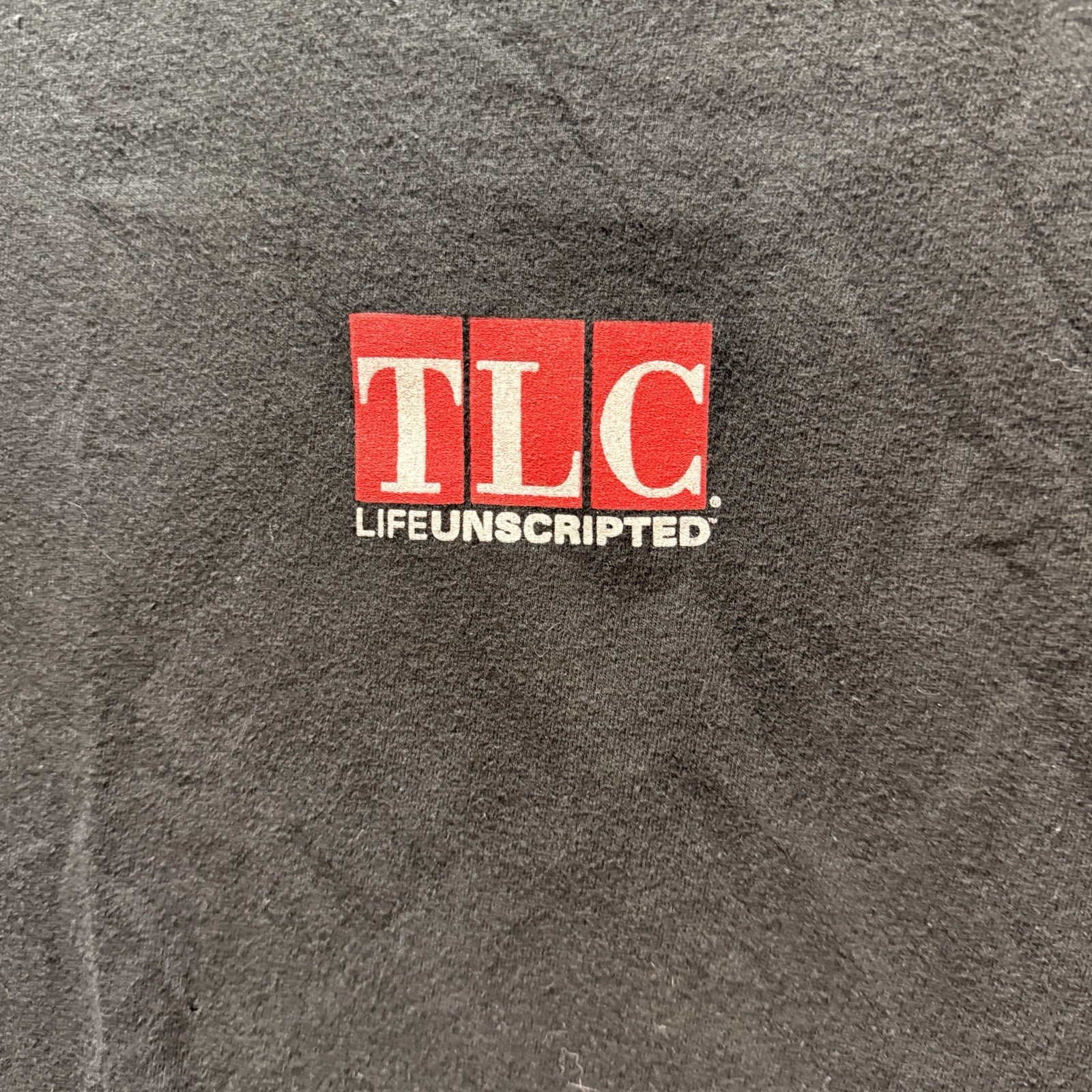 Vintage Discovery Channel TLC Trading Spaces T-Shirt Size XL Black Short Sleeve gallery