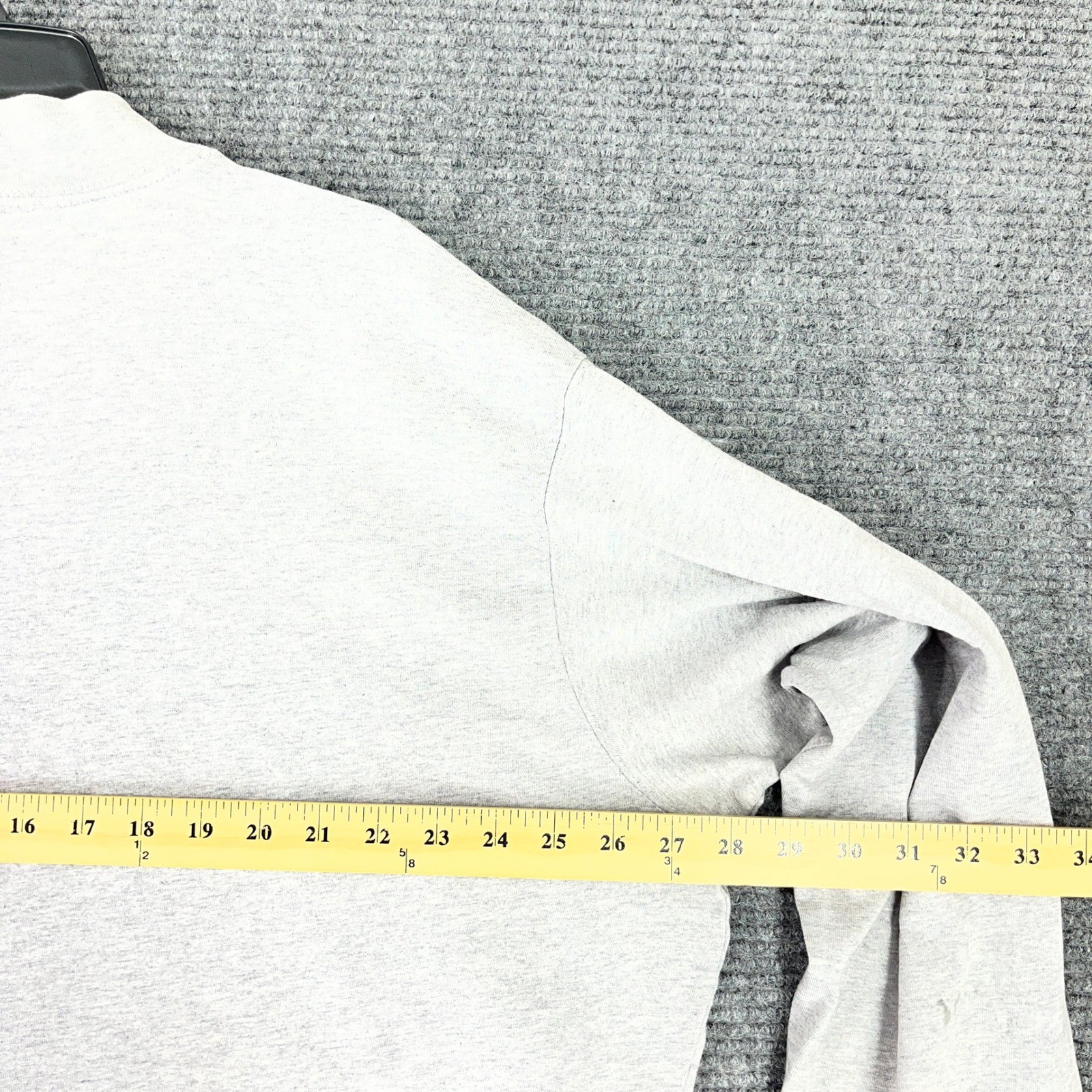 Carhartt Mock Neck Long Sleeve T-Shirt Mens 3XLT Logo Ribbed Cuff Workwear gallery