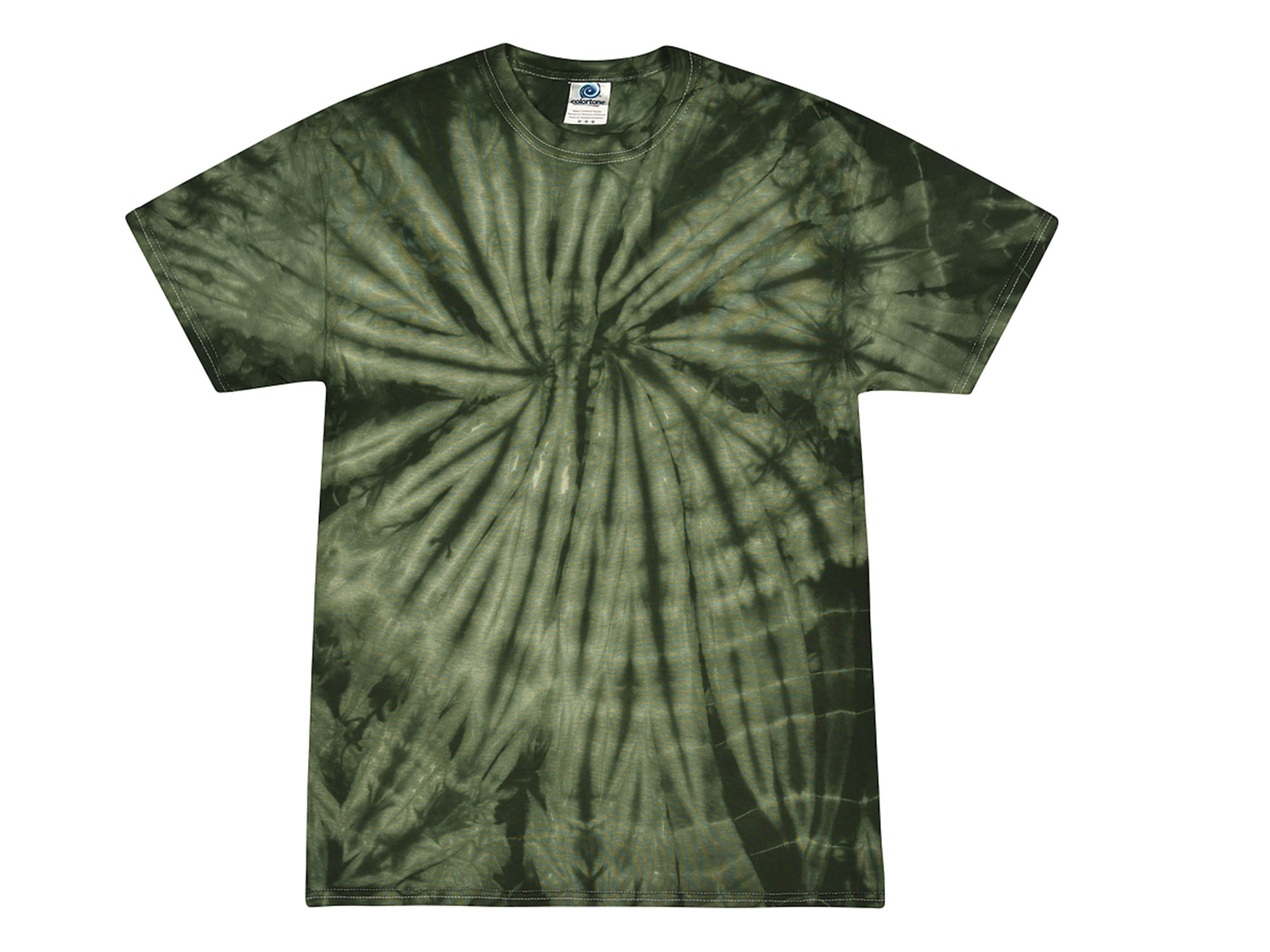 Tie Dye T-Shirts Green Forest Adult S M L XL 2XL 3XL Cotton Colortone gallery