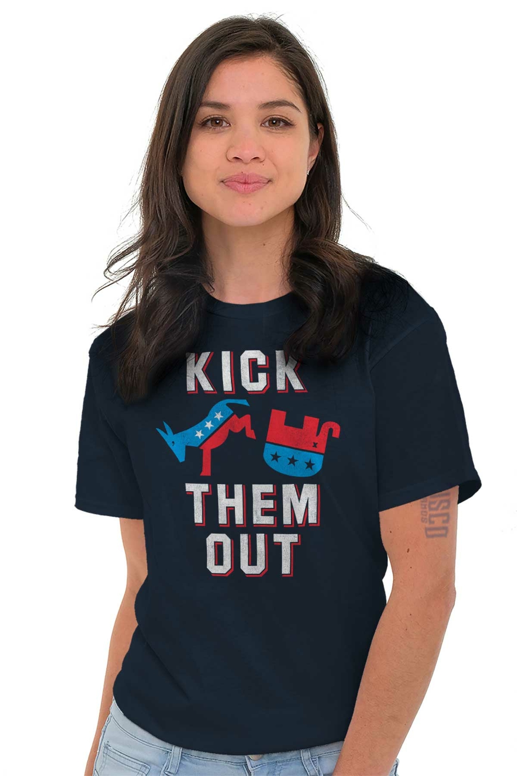 Kick Republicans Out Pro Democrat Liberal Political Left Classic T Shirt Tee gallery