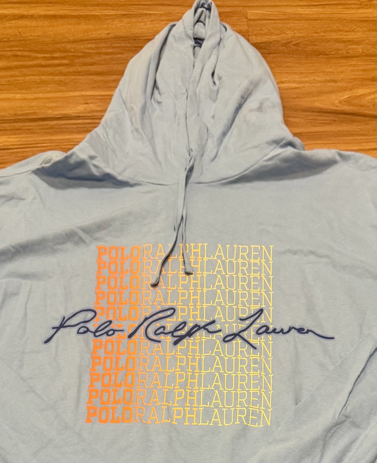POLO RALPH LAUREN Hoodie Shirt 3XLT Tall Mens NEW w/tags BIG THIN Horse 3XL Pony gallery
