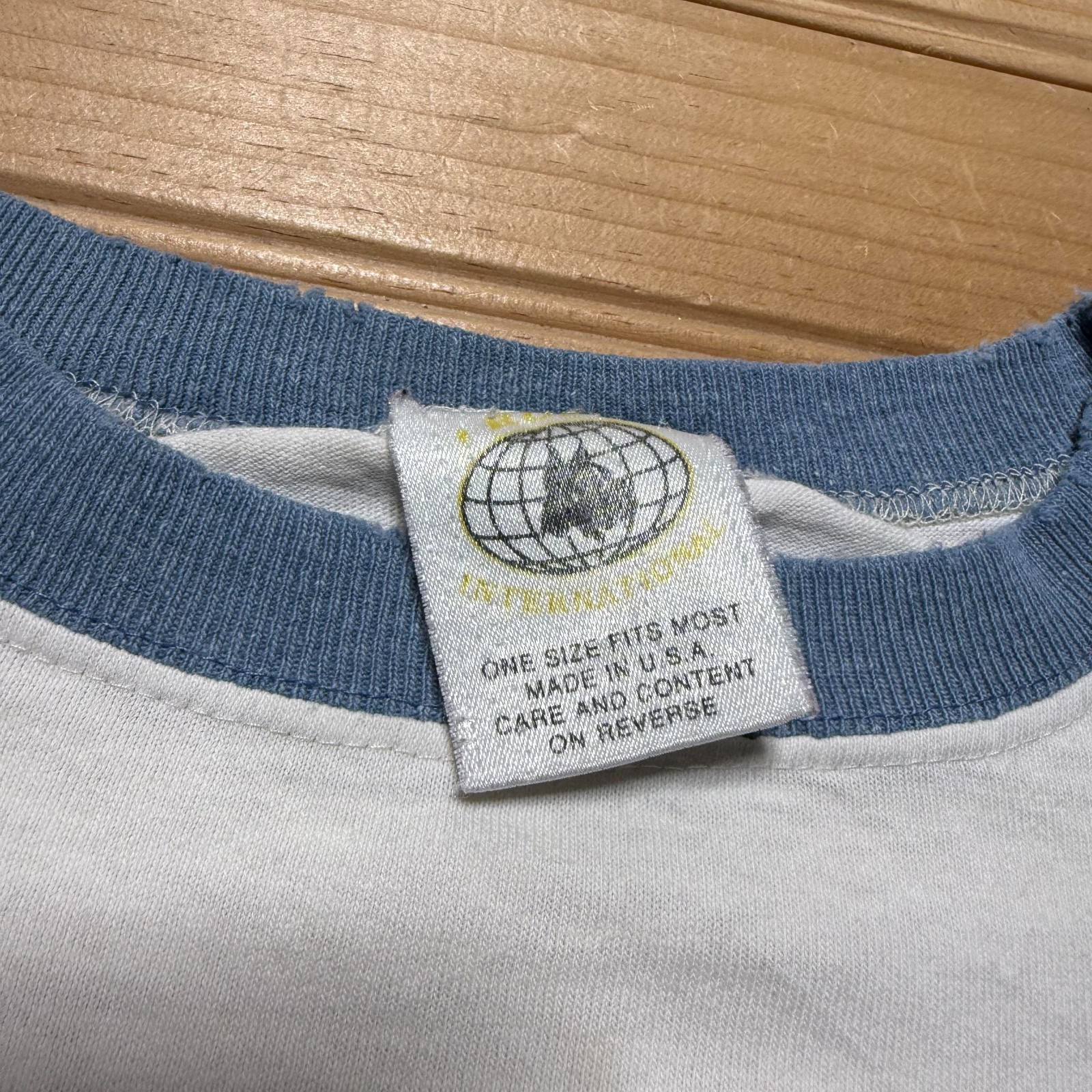 Vintage 90s Valleyfair Baseball Teddy Bear Sports Graphic T-Shirt USA One Size gallery