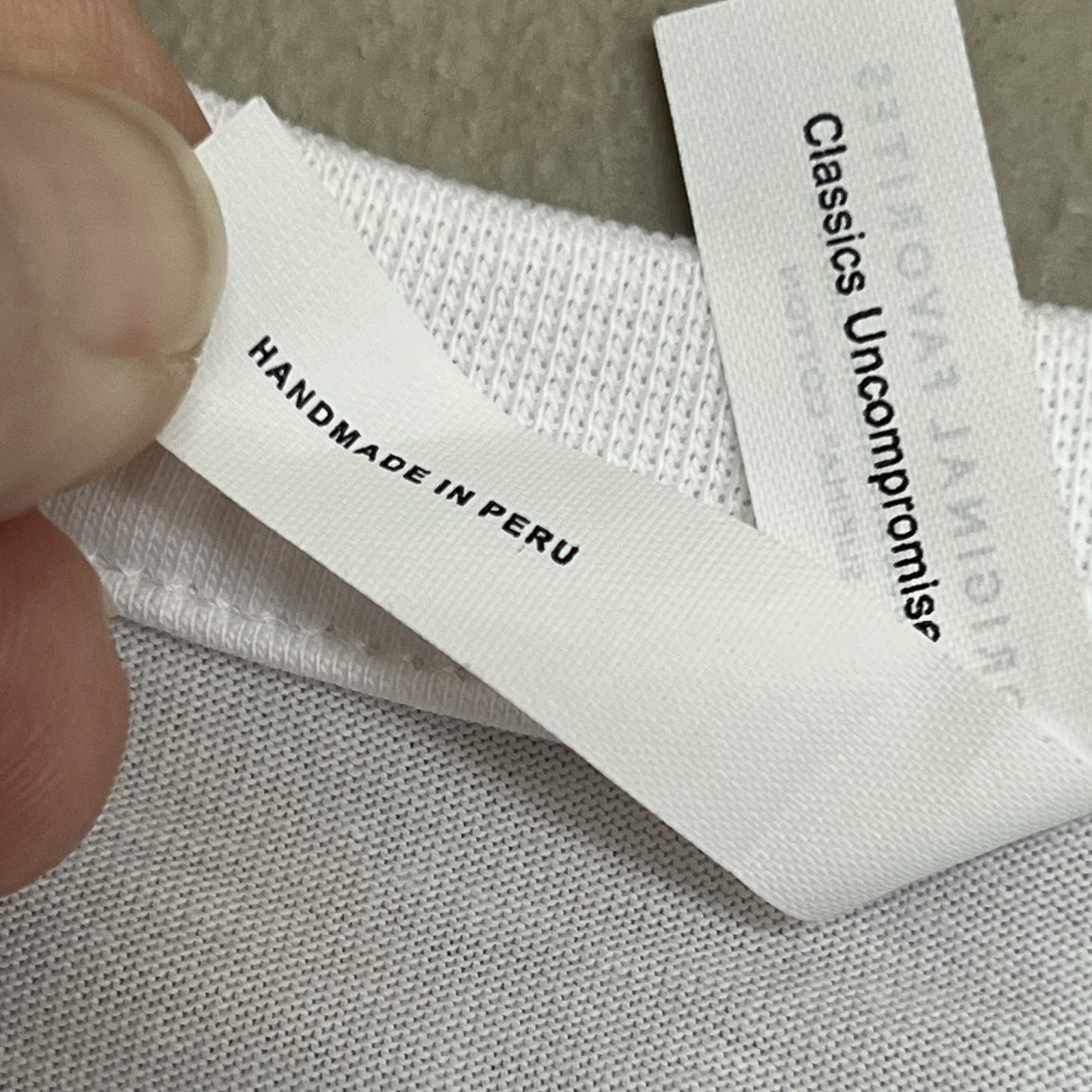 Original Favorites 100% Supima Cotton - White Small T Shirt Blank - New gallery