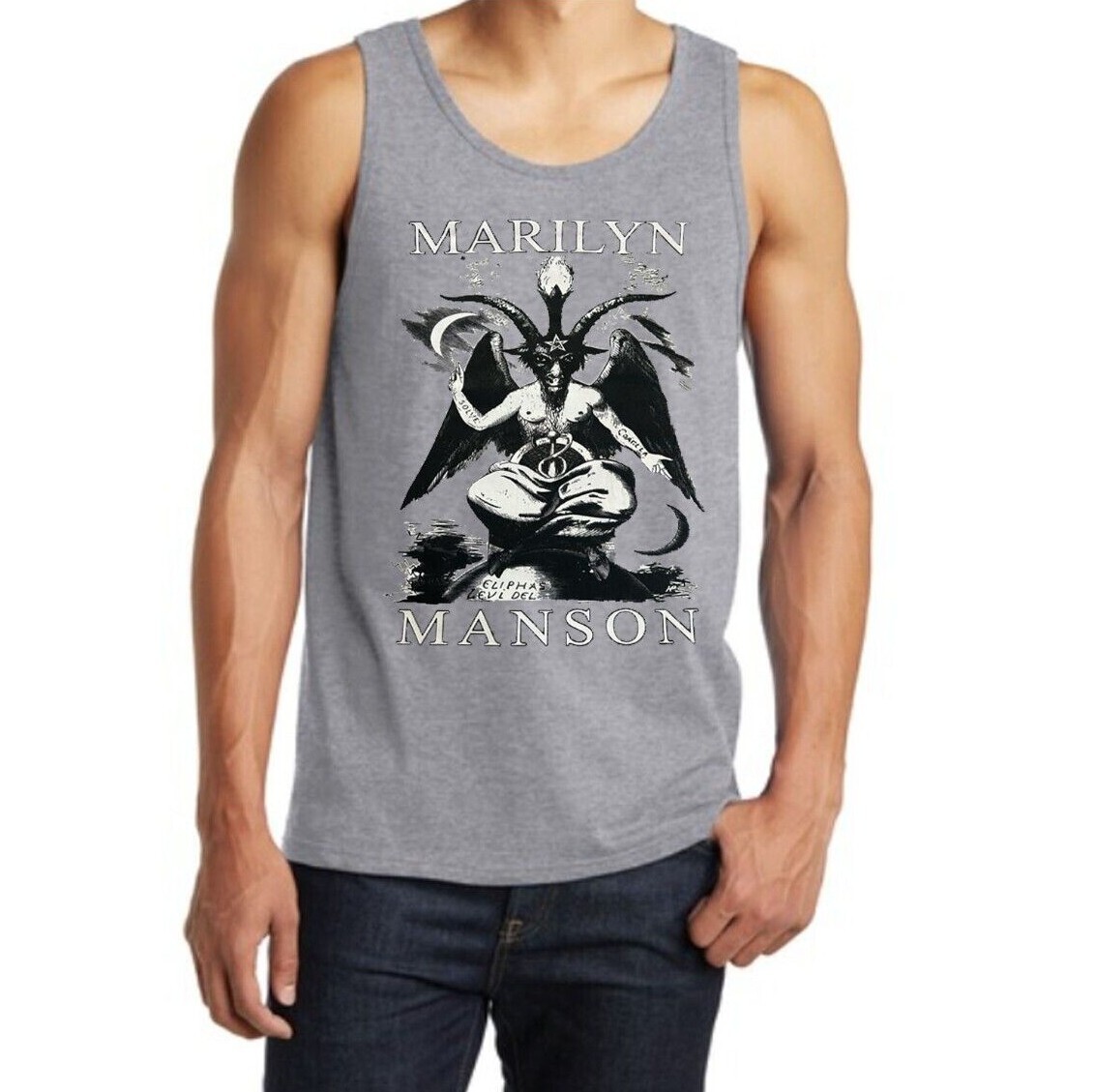Marilyn Manson Rock Men's Tank Tops (Multiple Variations) gallery