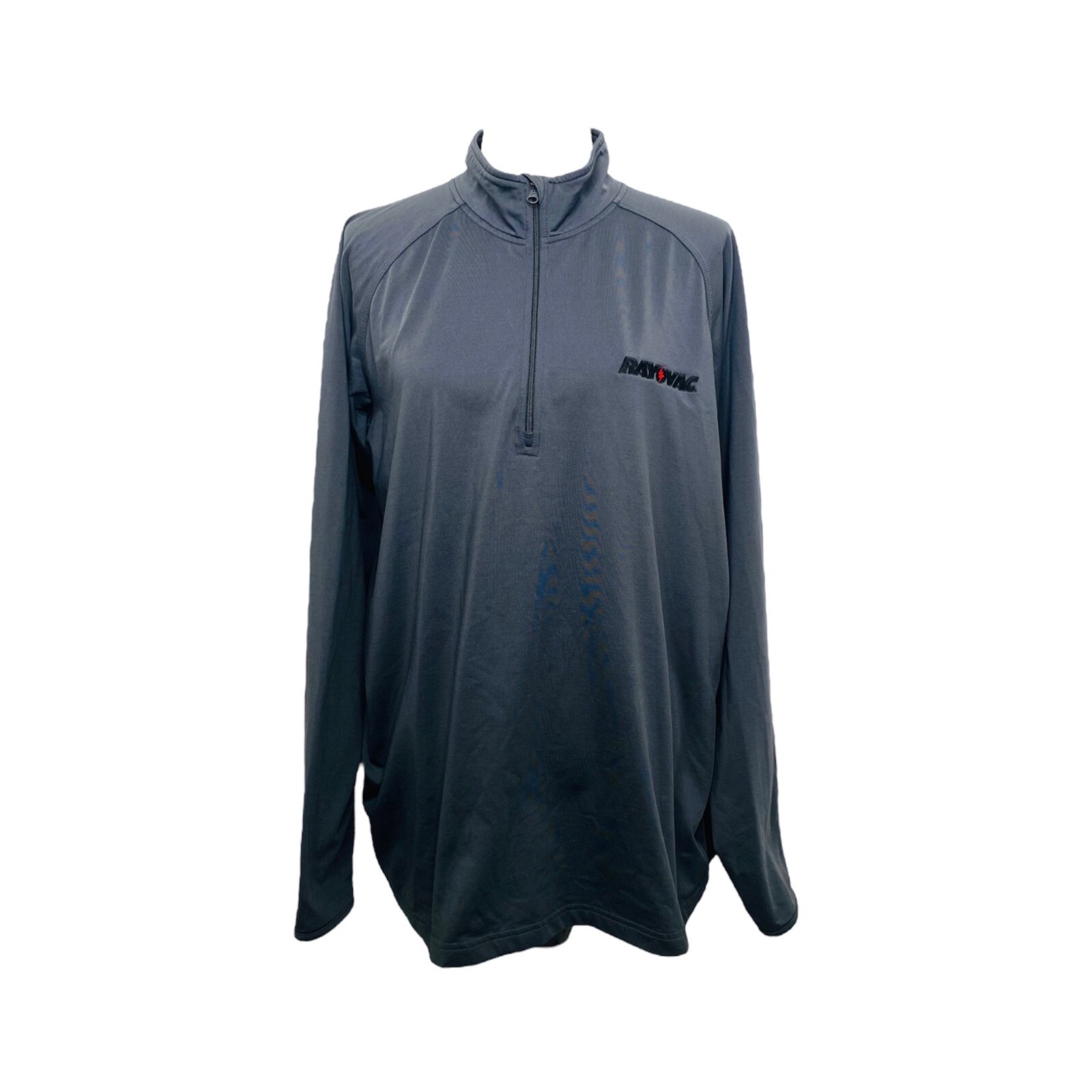 Sport-Tek Rayovac Sweatshirt Mens Large Grey Half Zip Embroidered