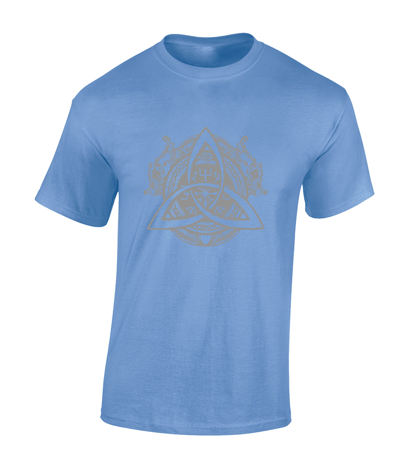 TRIQUETRA MENS T SHIRT COOL VIKING SYMBOL CELTIC ODIN THOR VALHALLA HAMMER TOP gallery