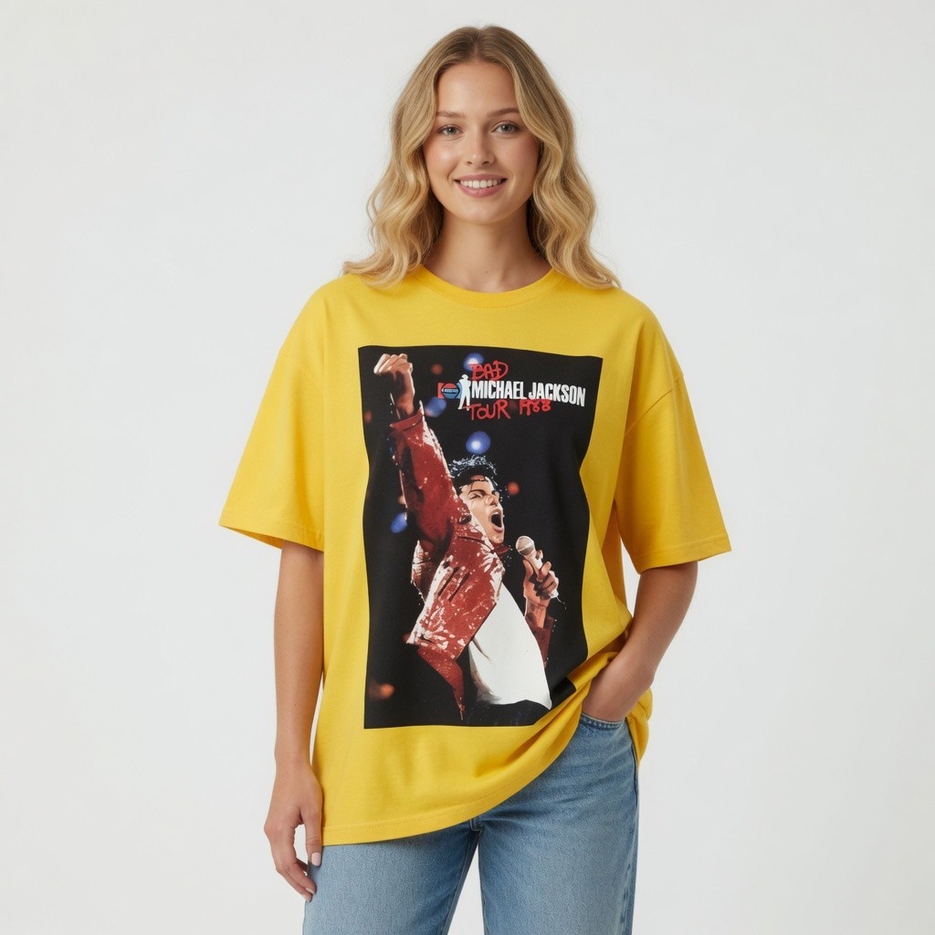 Vintage 80s Pop Music Tour Inspired Graphic T Shirt Retro Fan Tee gallery