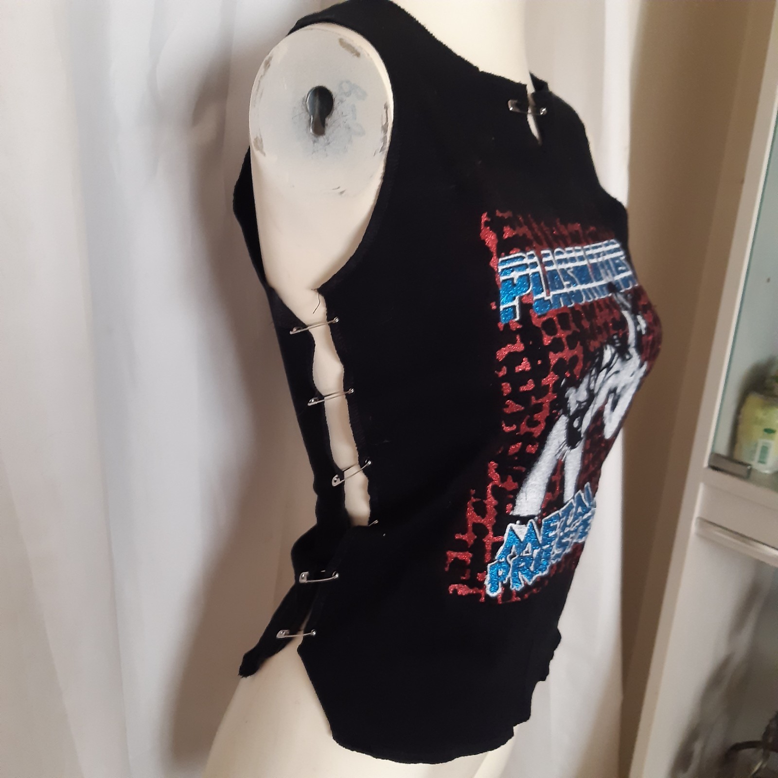 Vintage Glamhead Tank - Plasmatic Metall Priestess M gallery
