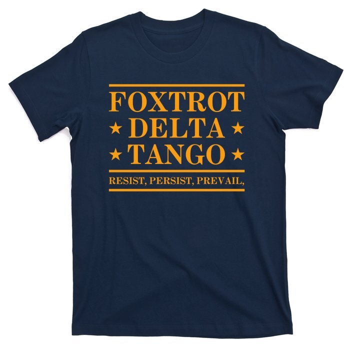 Anti Trump Foxtrot Delta Tango FDT Military Alphabet Tshirt Men And Women gallery