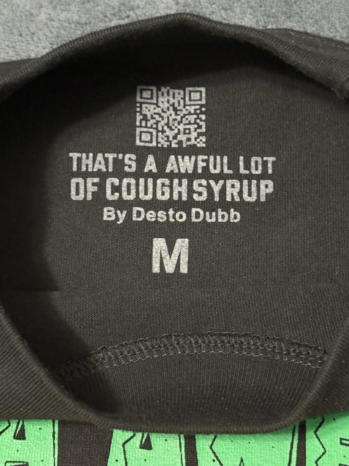 That’s A Awful Lot Of Cough Syrup "Cinco De Mayo" Desto Dubb Tee Size M gallery