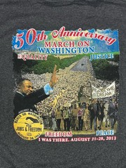 MLK 50th Anniversary March on Washington Shirt 2013 2XL Civil Rights Tee