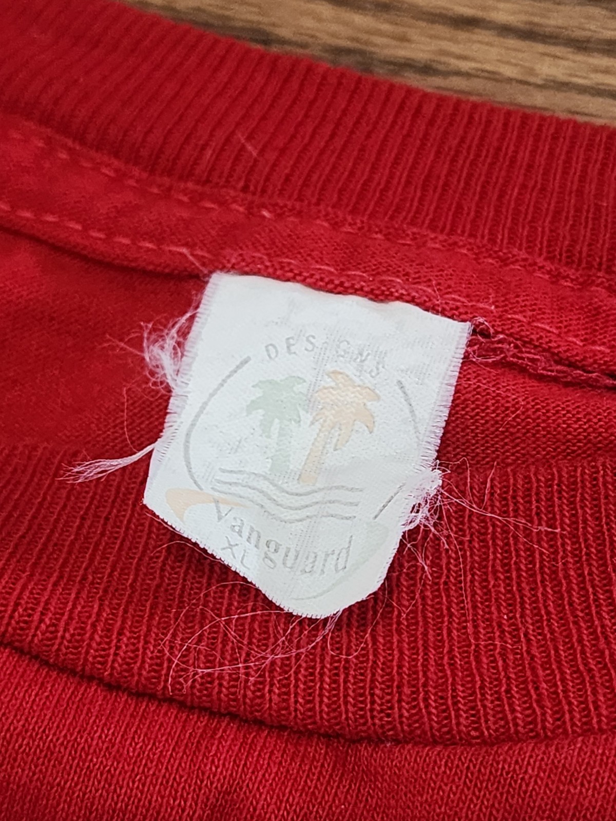 Vintage 90s Costa Rica Pura Vida Tree Frog T-Shirt XL Red Comfort Vanguard gallery
