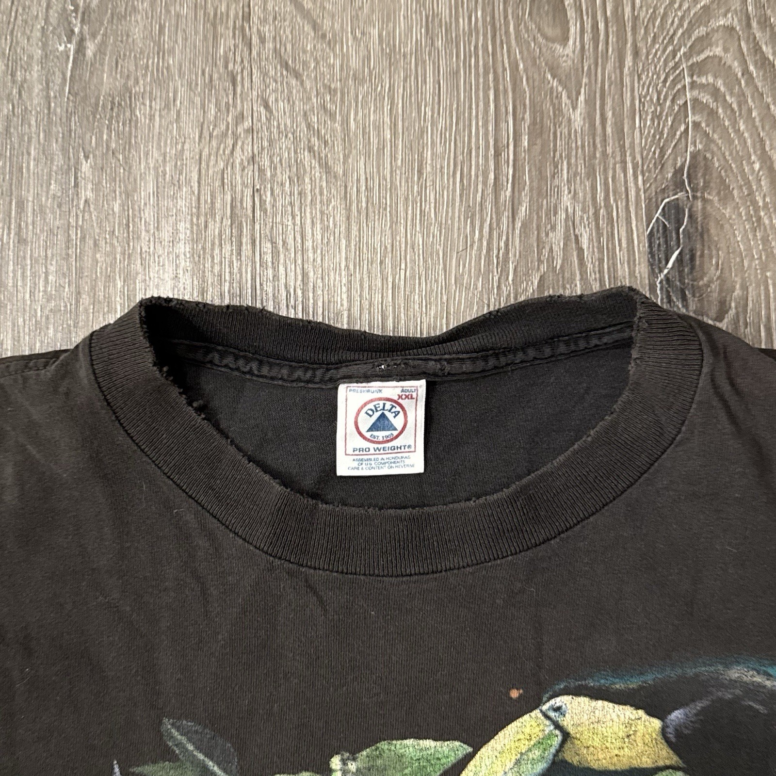 Vintage Amazonia Shirt Mens 2XL Nature Rainforest Double Sided Graphic 90s gallery