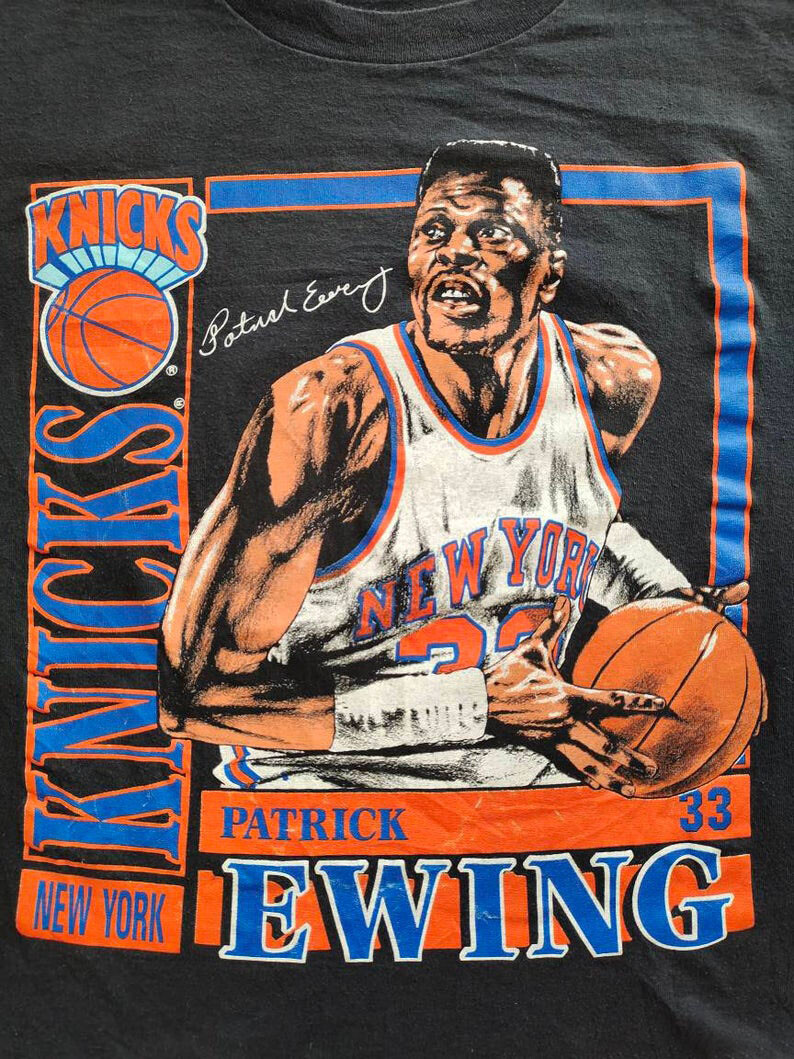 Patrick Ewing Men T-shirt Black Short Sleeve All Sizes S to 5XL JJ3878 gallery
