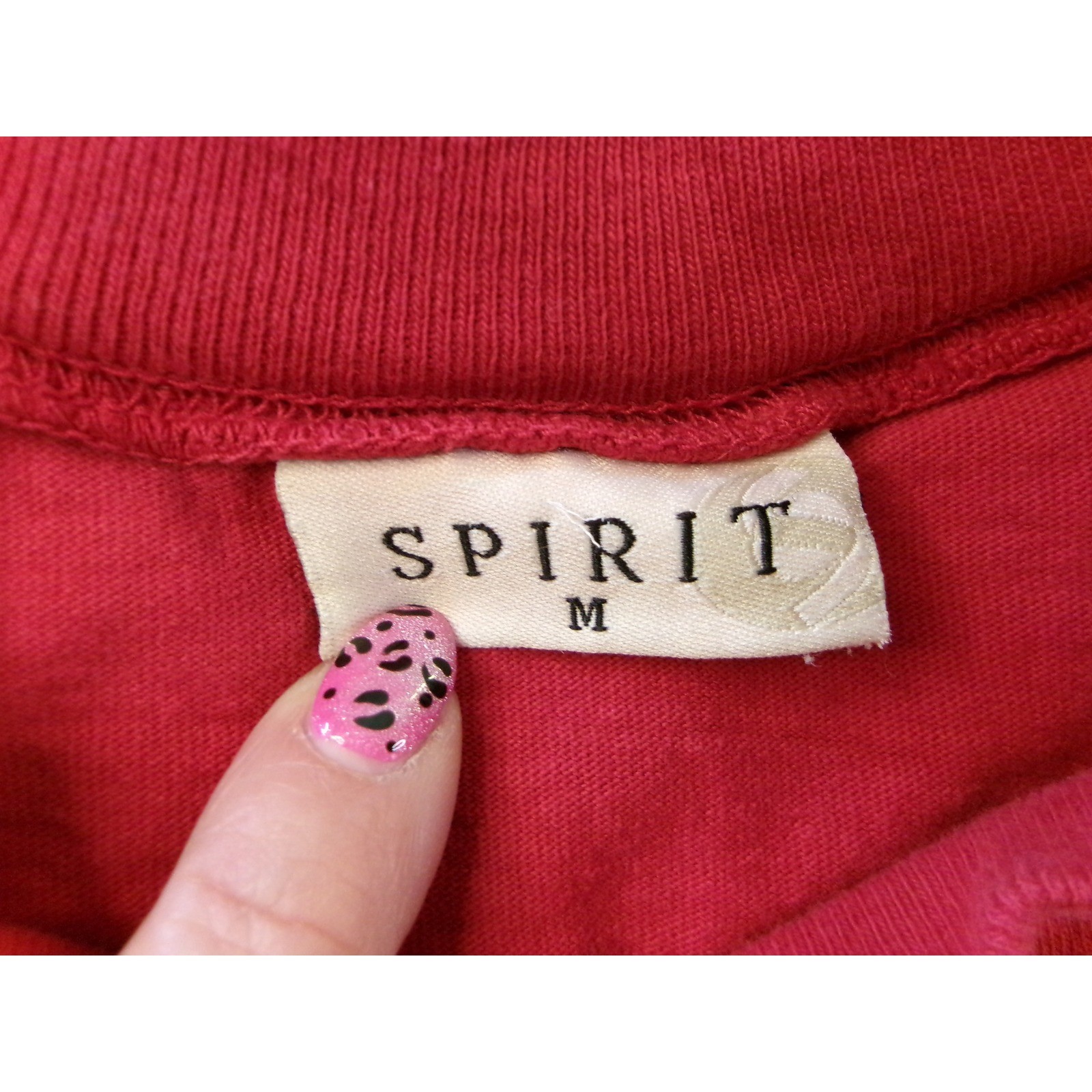 Spirit Activewear Red American Flag Long Sleeve Jersey Shirt Ruby AZI.10045 M gallery