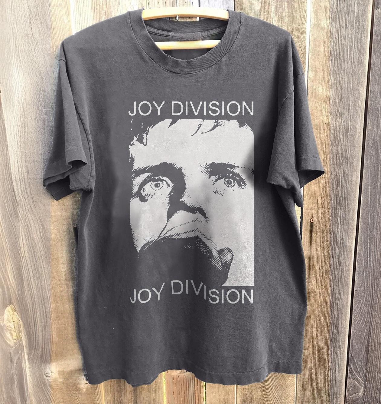 NEW! Joy Division Band Gift For Fan Charcoal Cotton T-shirt