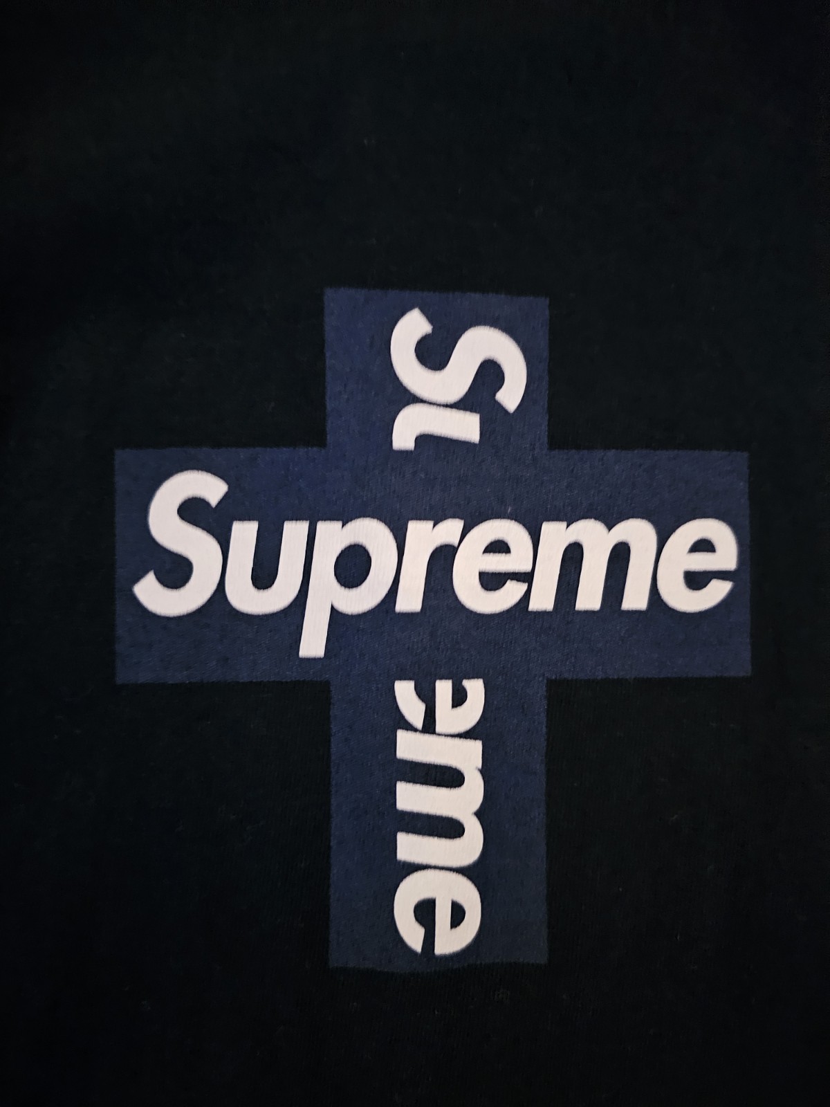 Supreme Cross Box Logo Tee Size Medium FW20 gallery
