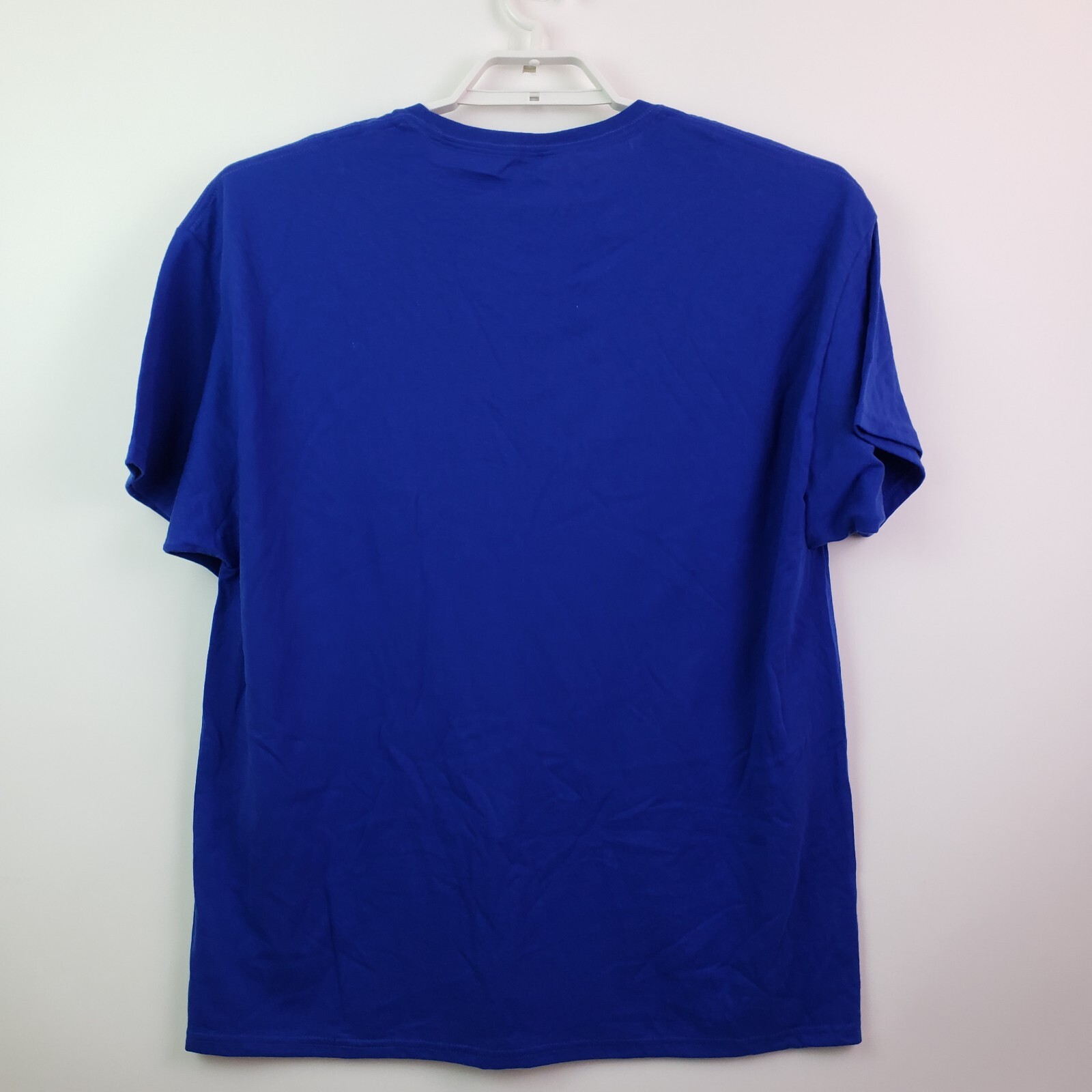 Hanes Mens Size XL Royal Blue Basic Comfort Blend Eco Smart T Shirt gallery