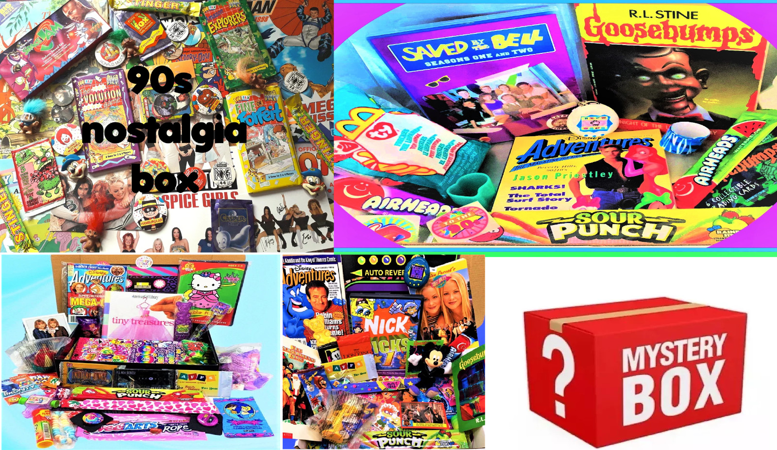 90s Vintage Mystery Box Retro Nostalgia Surprise Lot Boy or Girl Theme gallery