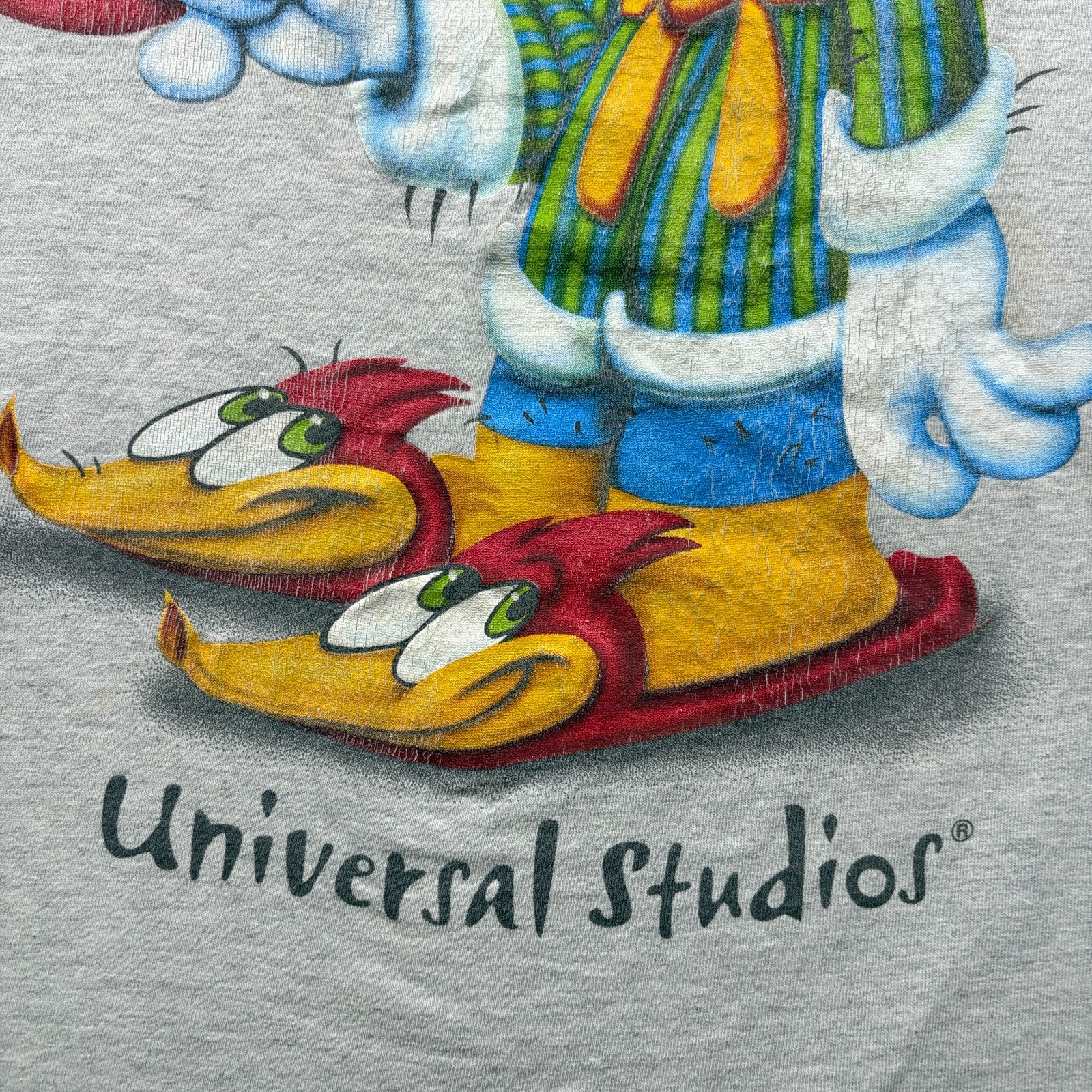Vintage Universal Studios T-Shirt Mens OSFA Sleep Woody Woodpecker Got Coffee gallery