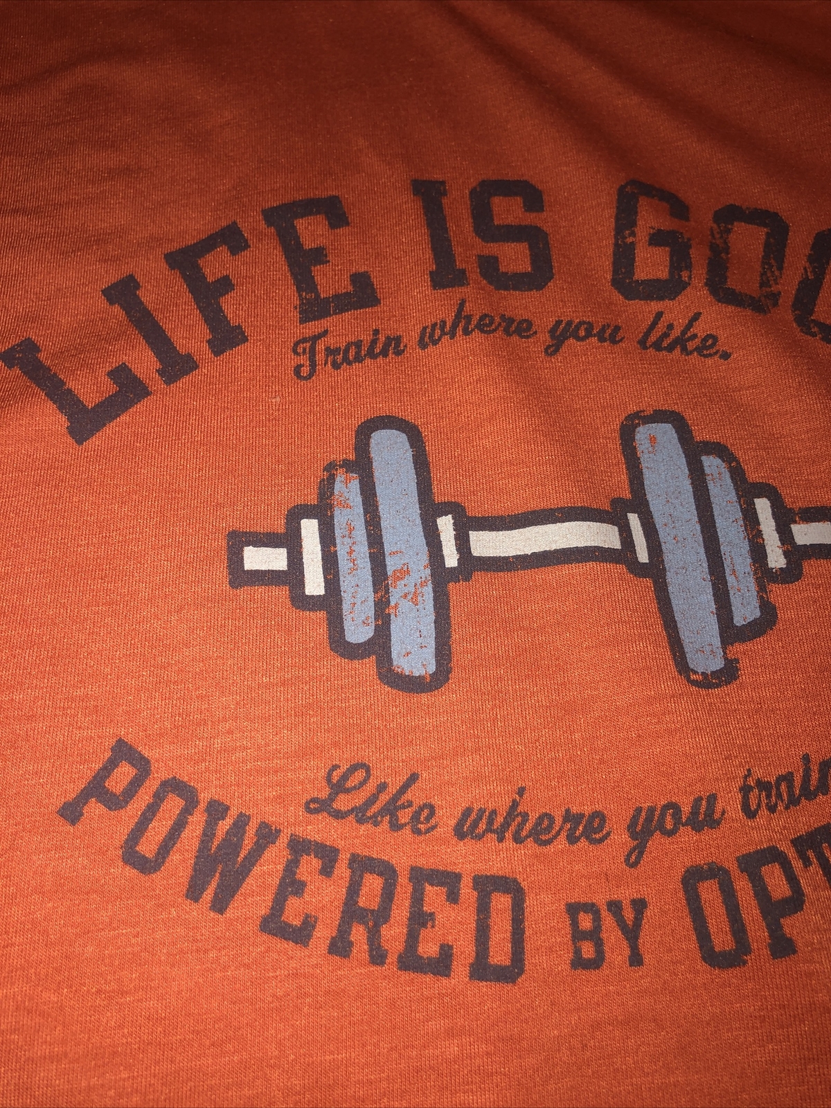 Good Move by Life is Good Men's XXL Powered by Optimism Semi Fitted T-shirt gallery