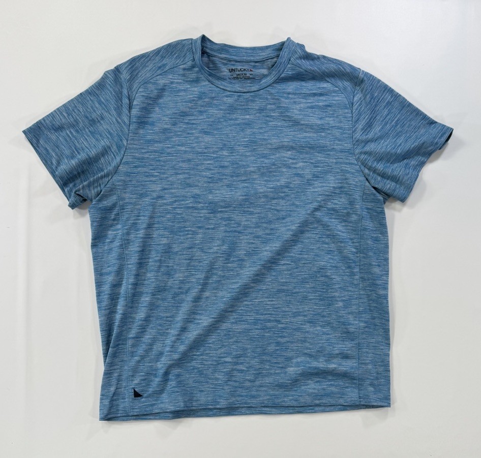 UNTUCKit Mens Med Performance T Shirt Short Sleeve Crew Neck Polyester Spandex gallery