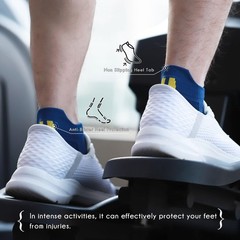 Coolmax Viscose Compression Running Socks 3 Pairs Ankle Low Cut Athletic Anti…