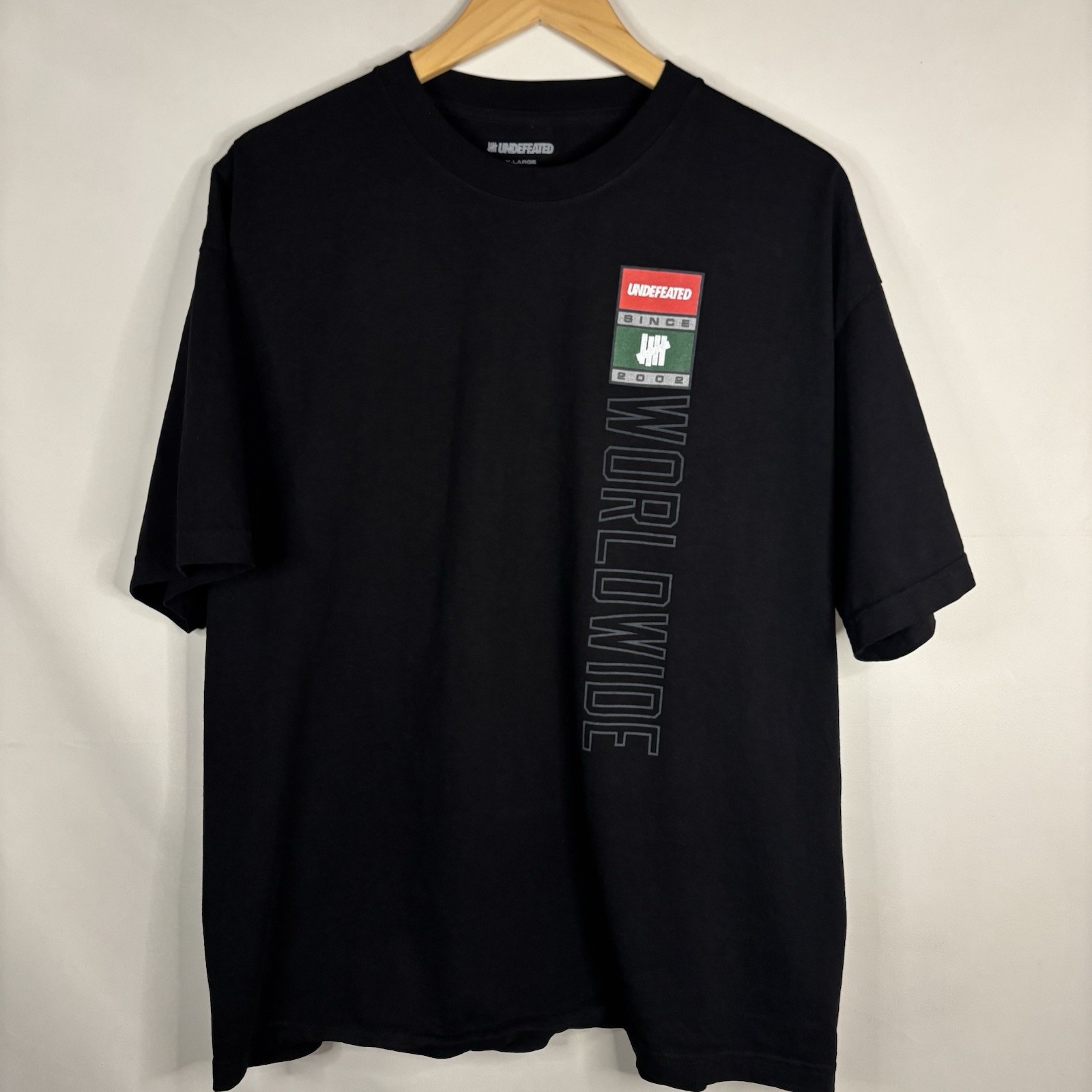 RARE 2017 Undefeated Worldwide Shirt Nike Air Max 97 Sneaker Release Tee Sz XL
