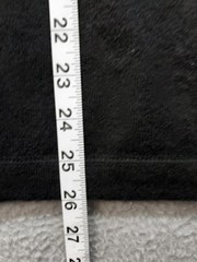 Metropolitan View Men Shirt M Black 100% Cashmere Henley Long Sleeve Relaxed Fit