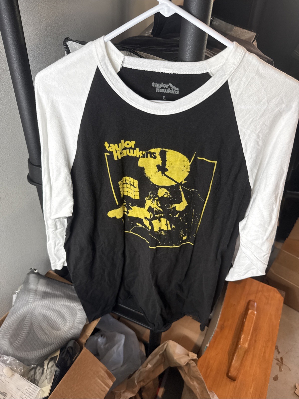 Taylor hawkins Foo fighters tribute show tour shirt London wembley arena Large gallery