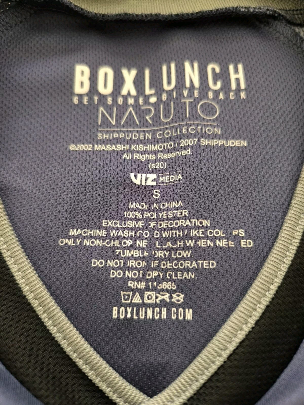 Boxlunch Naruto kakashi black ops tactical anime cosplay soccer jersey shirt gallery