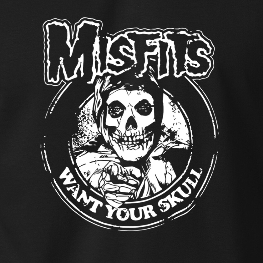 MISFITS Want Your Skull T-Shirt Horror Punk Rock Band on S-6XL Tee gallery