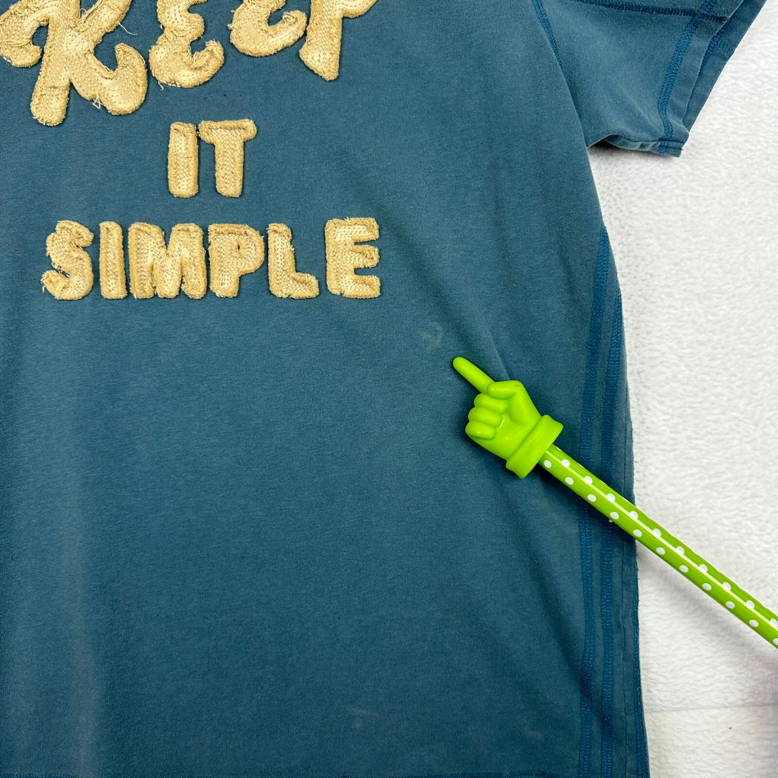 Life is Good T Shirt Adult Size Large Short Sleeve 'Keep it Simple' Semi-Fitted gallery