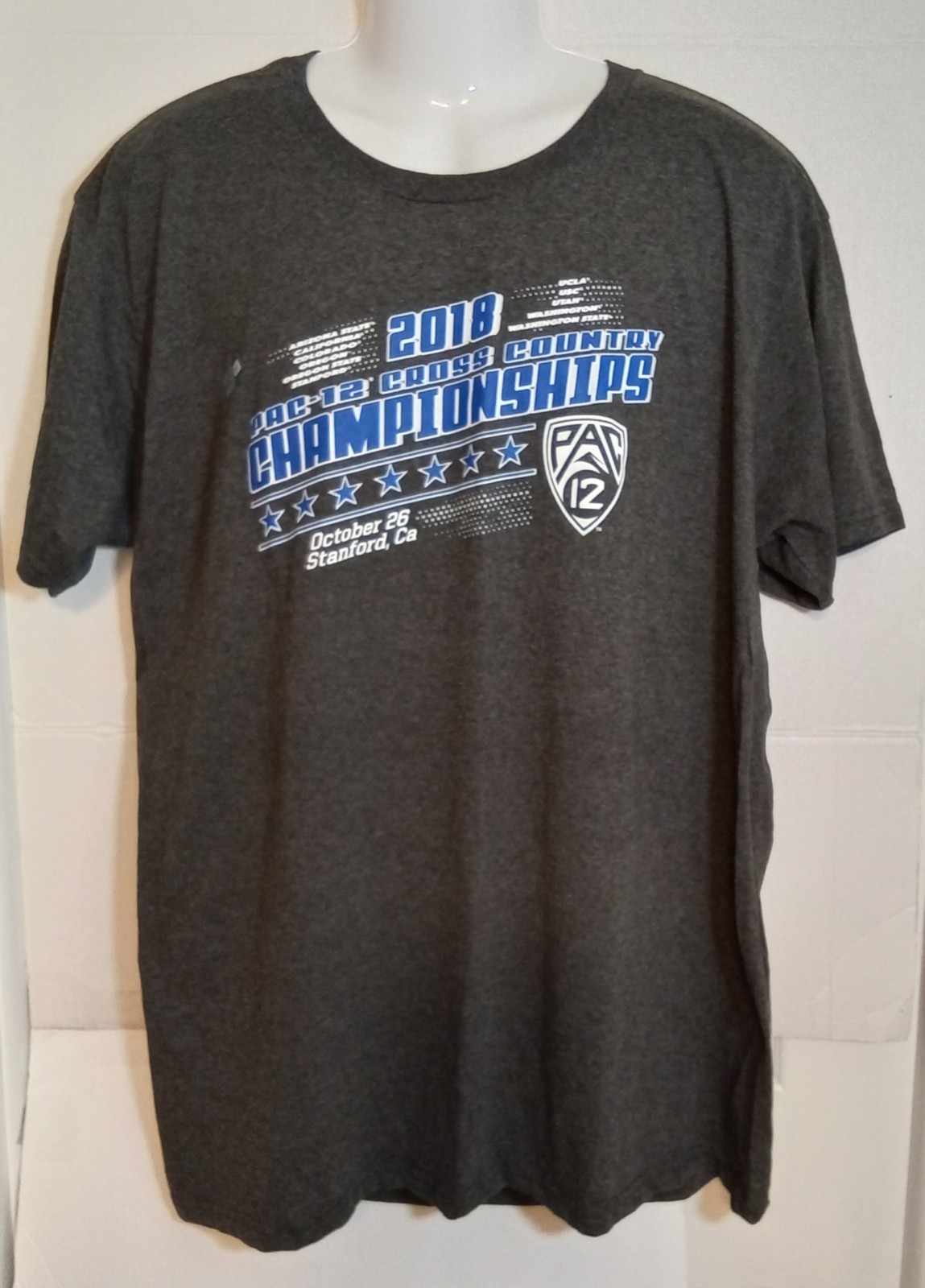 2018 PAC 12 Cross country Championship Shirt Men’s 2XL