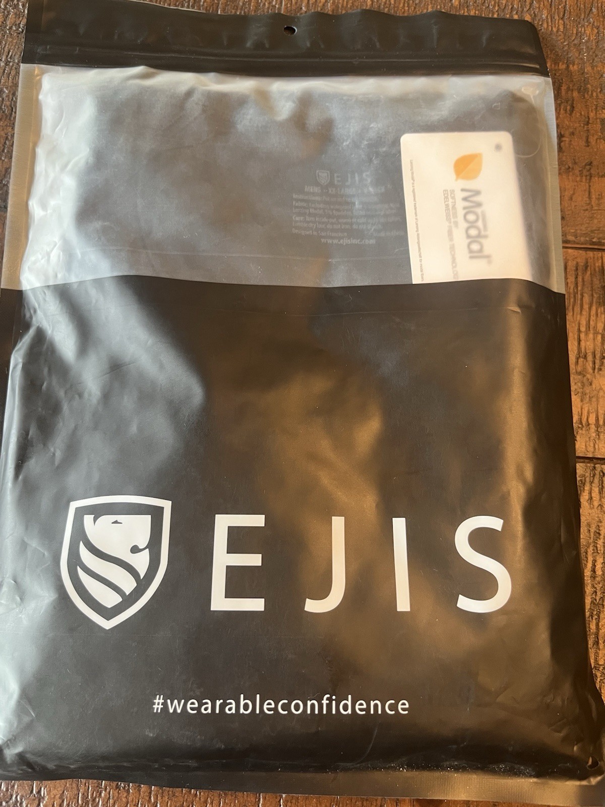 New!!! EJIS Men’s V-neck Undershirt, Sweatproof, Black, Size XXL gallery