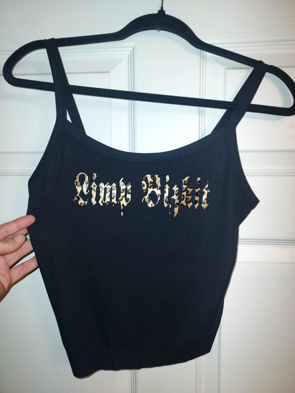 Limp bizkit cropped Tank leopard print Tank top ribbed Limp Bizkit Shirt Xs-2xl gallery