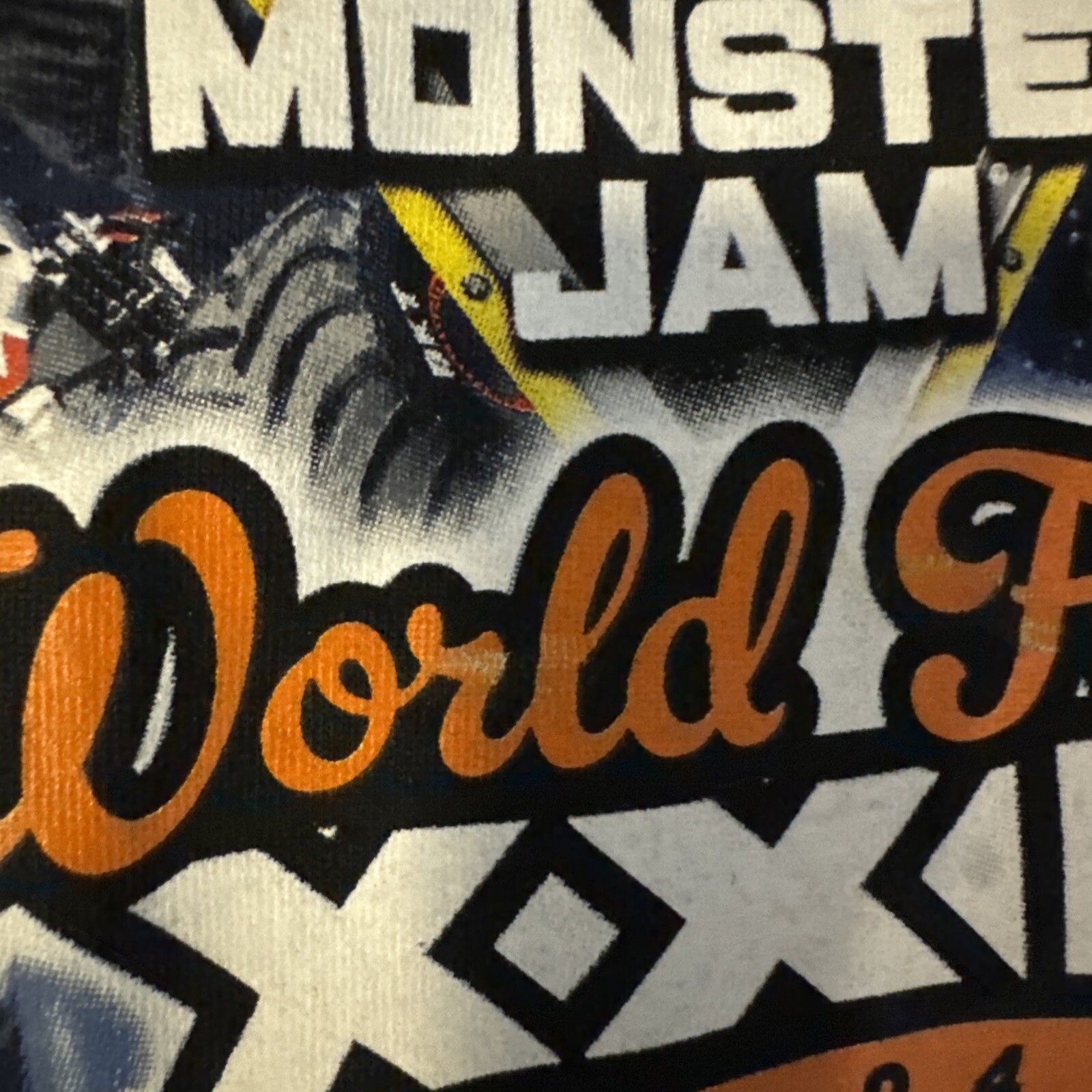Monster Jam 2024 World Finals T Shirt Los Angeles LA SoFi Size Medium gallery