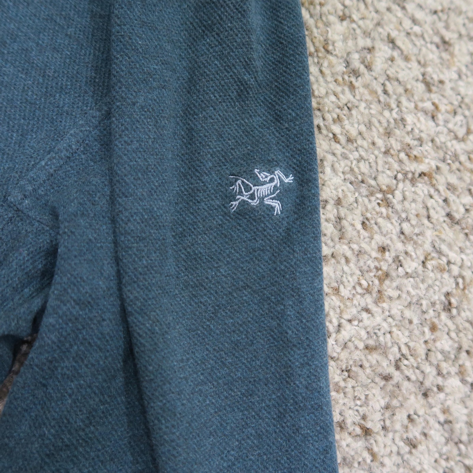 Arc'teryx Shirt Mens Large Blue Sirrus Henley Long Sleeve Thermal Knit Outdoor gallery