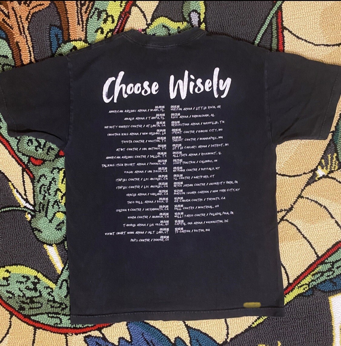 Dreamville Choose Wisely J Cole KOD Tour T Shirt Size Medium As A gallery