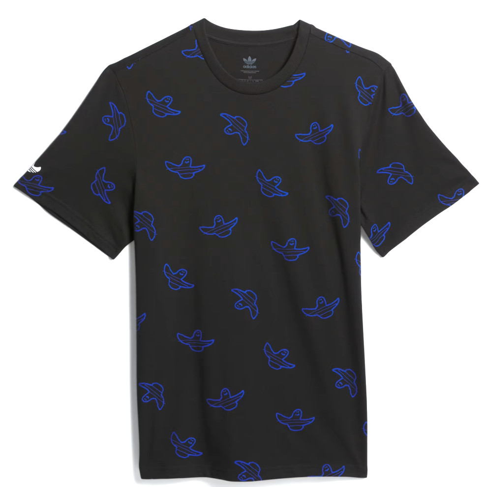 NEW MEN'S ADIDAS ORIGINALS SHMOOFOIL PRINT TREFOIL TEE SHIRT ~SIZE 2XL #IZ4861 gallery
