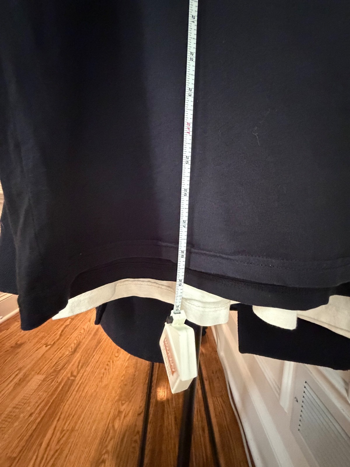 Authentic Moncler Grenoble Logo Tee Black Mens XXL Runs Small See Measurements gallery