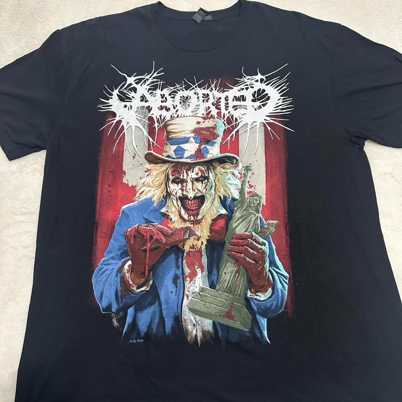 Aborted spring 2025 tour shirt all size VK07932 gallery