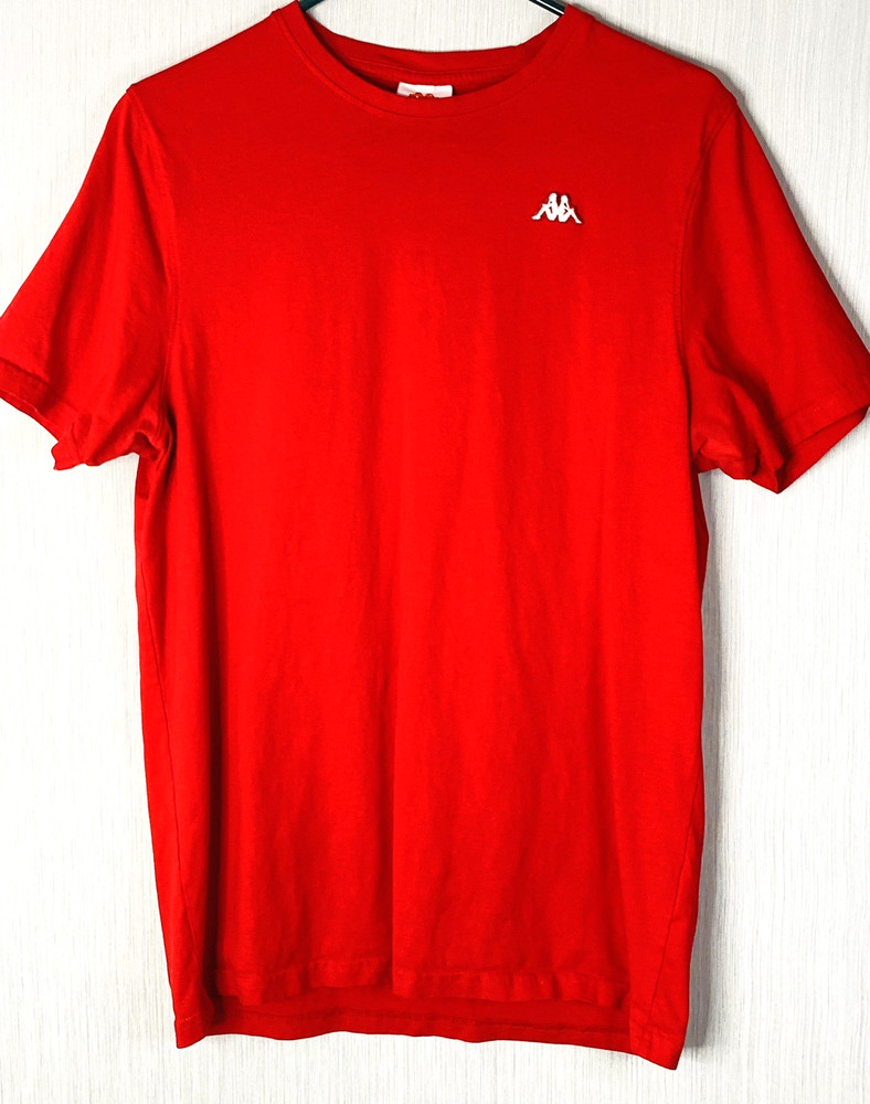 Kappa Tee Red Logo Size Large