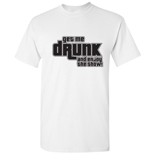 Enjoy The Show Sarcastic Drinking Humor Graphic Gift Idea Funny Novelty T-Shirt gallery