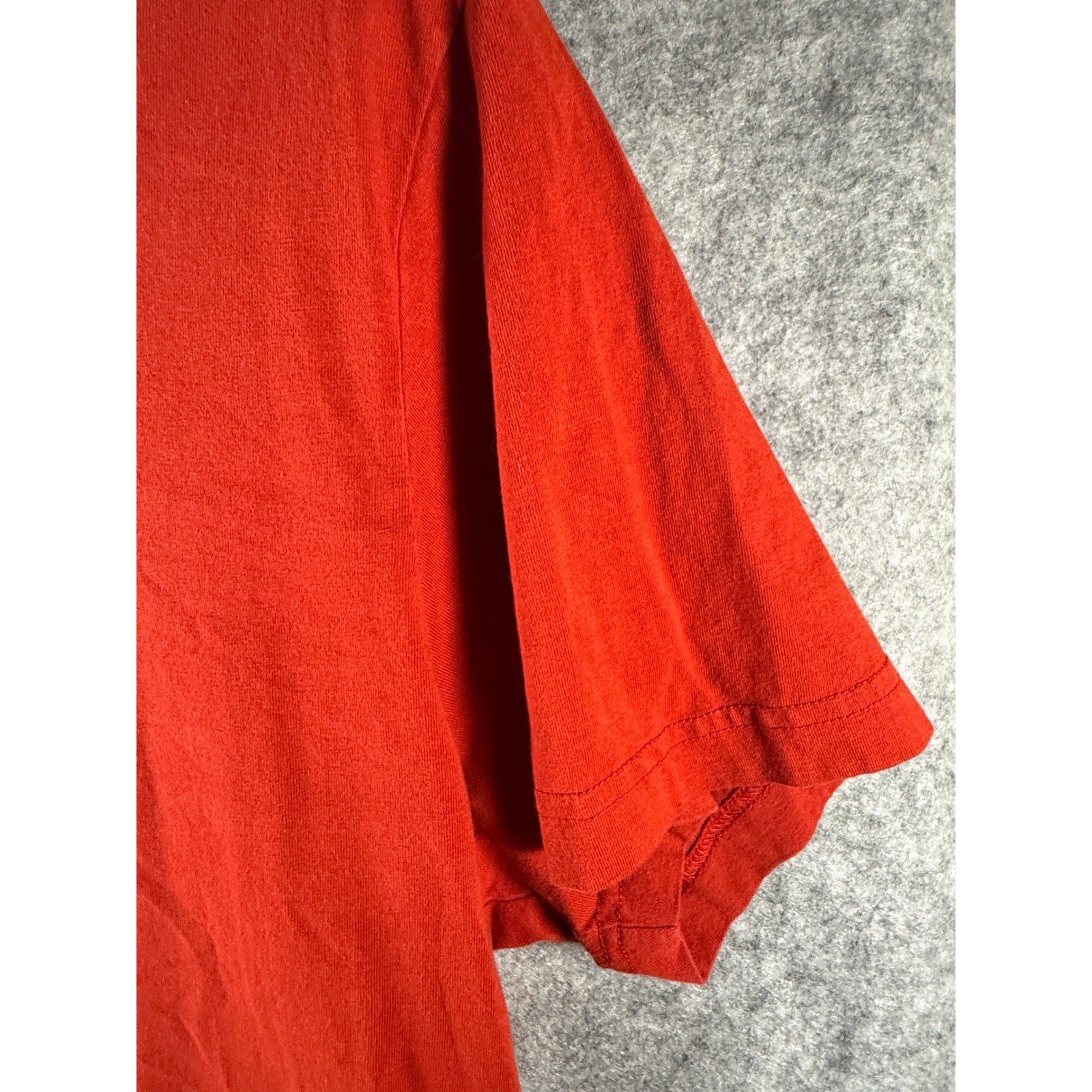 Hurley Mens Red Athletic Dept Graphic T-Shirt Large Short Sleeve Crew Neck gallery