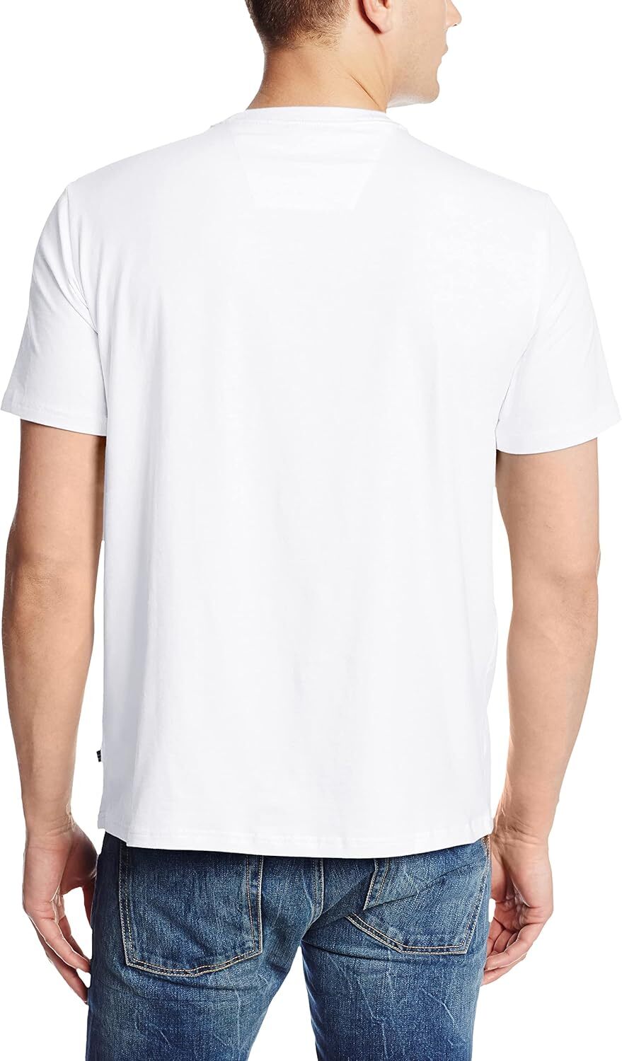 Men's Pocket T-Shirt Casual Crew Neck Short Sleeve Solid Tee True to Size Fit gallery